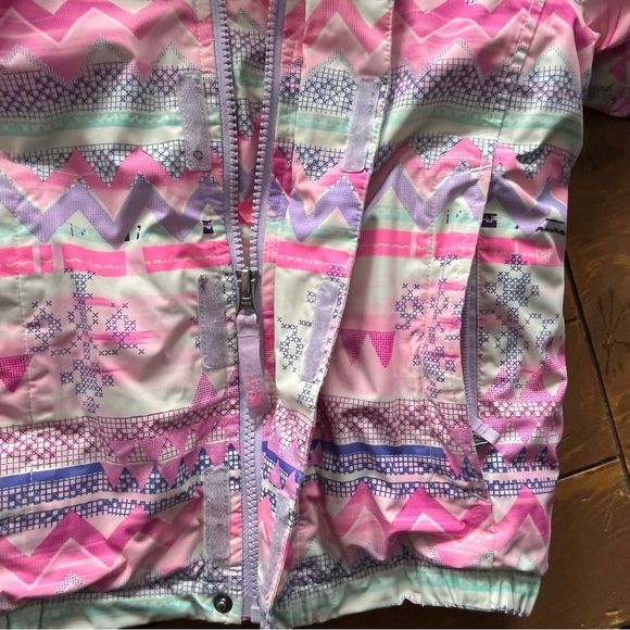 TNF Puffer Pink Design Hyvent Winter Snow Jacket - Picture 7 of 10